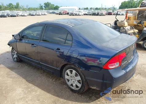 2007 Honda Civic Lx из США, поврежденный, VIN JHMFA16537S002581